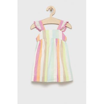 GAP rochie din in pentru copii mini, oversize
