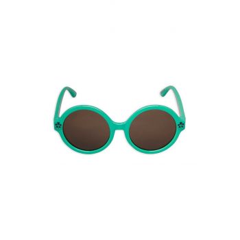 Mini Rodini ochelari de soare copii culoarea verde Mini Rodini ochelari de soare copii culoarea verde