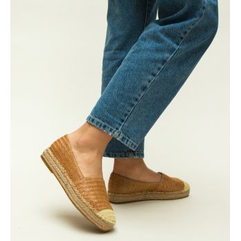 Espadrile Emilio Camel