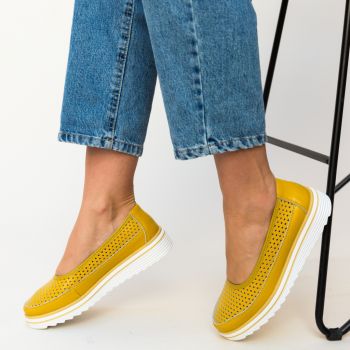Espadrile Geani Galbeni Espadrile Geani Galbeni