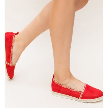 Espadrile Volpy Rosii
