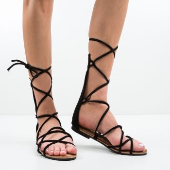 Sandale Rosan Negre Sandale Rosan Negre