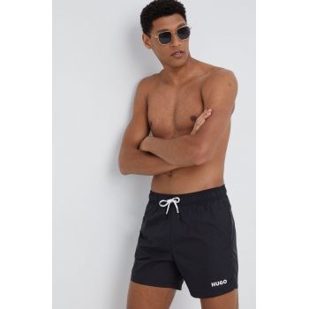 HUGO pantaloni scurți de baie culoarea negru 50469312 de firma original