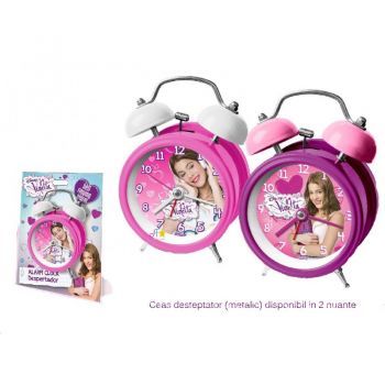 Ceas desteptator 12 cm Violetta