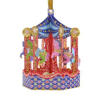 Ornament de brad Craciun Santoro Baubles Carousel