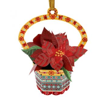 Ornament de brad Craciun Santoro Baubles Craciunita