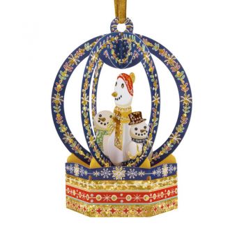 Ornament de brad Craciun Santoro Baubles Om de zapada