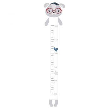 Taliometru din plus KikkaBoo Love Rome Boy de la 70 cm pana la 160 cm