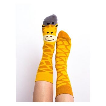 Sosete model unisex Nanushki Gigi Giraffe