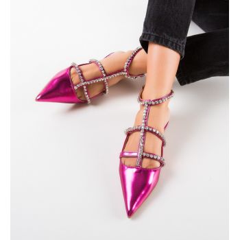 Balerini dama Tierney Fuchsia ieftina la reducere