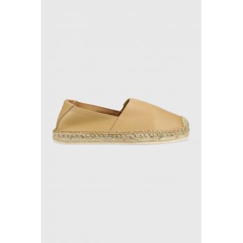 Gant espadrile Lucynella culoarea bej