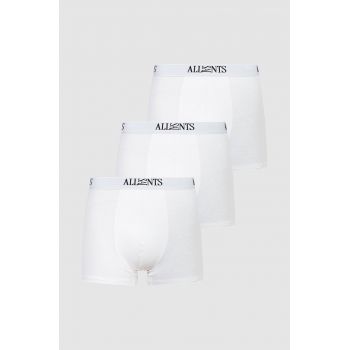 AllSaints boxeri barbati, culoarea alb de firma originali