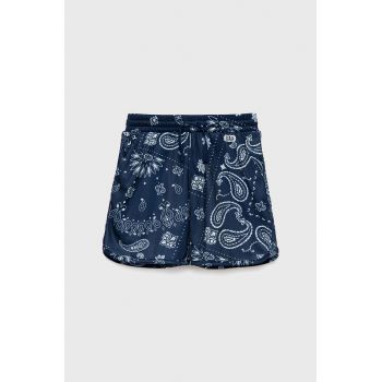 GAP pantaloni scurti copii culoarea albastru marin,