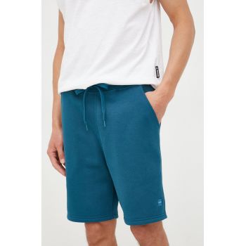 G-Star Raw pantaloni scurti barbati, culoarea turcoaz