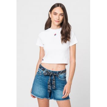 Tricou crop Essential