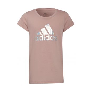 Tricou cu imprimeu logo metalizat - pentru antrenament Dance