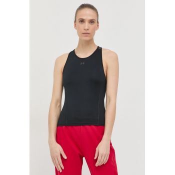 Under Armour top de antrenament Live Graphic 1369916 culoarea negru
