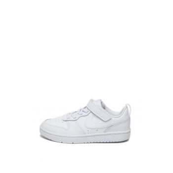 Pantofi sport de piele si banda velcro - Court Borough Low 2 - Alb Pantofi sport de piele si banda velcro - Court Borough Low 2 - Alb