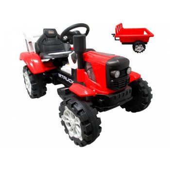 Tractor electric pentru copii C2 R-Sport rosu de firma originala