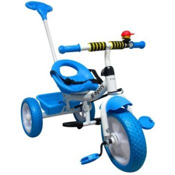 Tricicleta cu pedale R-Sport T5 albastru la reducere