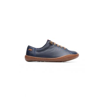Pantofi casual de piele cu sireturi elastice Peu Pantofi casual de piele cu sireturi elastice Peu