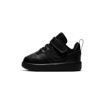 Pantofi sport din piele cu perforatii Court Borough Low 2