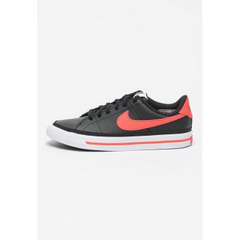 Pantofi sport cu insertii de piele - Court Legacy Pantofi sport cu insertii de piele - Court Legacy