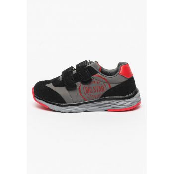 Pantofi sport cu velcro si logo Pantofi sport cu velcro si logo