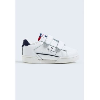 Pantofi sport de piele cu velcro Pantofi sport de piele cu velcro