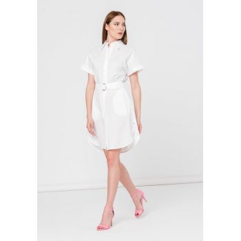 Rochie-camasa cu buzunare laterale Dashile