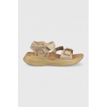 Teva sandale femei, culoarea bej, cu platforma 1124039.SSME-SSME