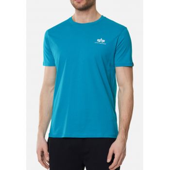 Tricou de bumbac cu decolteu rotund