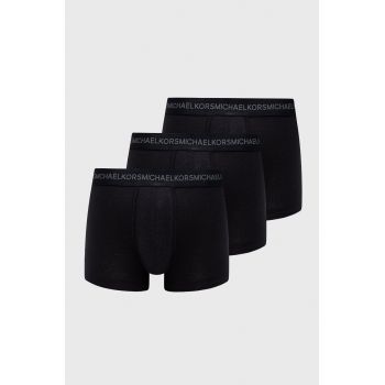 MICHAEL Michael Kors boxeri (3-pack) barbati, culoarea negru de firma originali