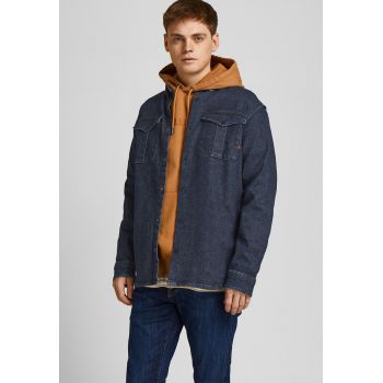 Jack & Jones -Jacheta-camasa cu buzunare aplicate Banes
