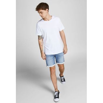Jack & Jones - Pantaloni scurti lejeri de denim cu aspect decolorat Rick