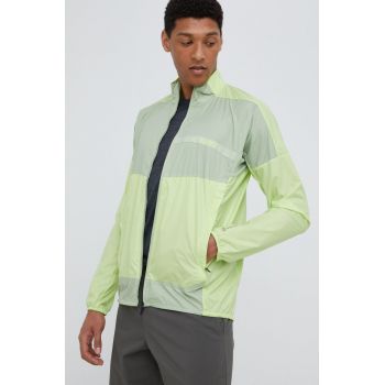 adidas TERREX windbreaker Multi culoarea verde, de tranzitie de firma originala