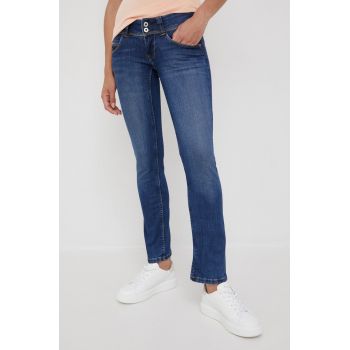 Pepe Jeans jeansi femei , high waist