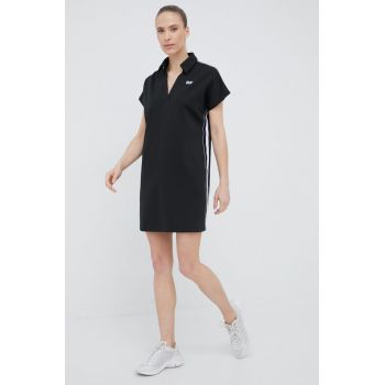 Dkny rochie culoarea negru, mini, drept