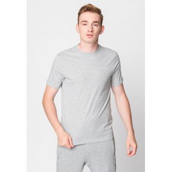 Tricou regular fit de bumbac la reducere