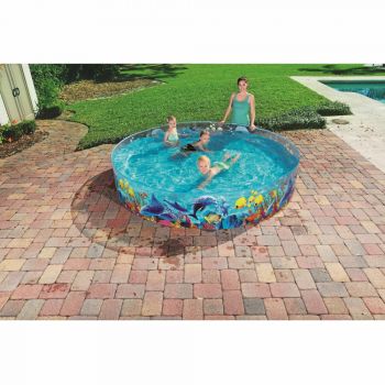 Piscina pentru copii Bestway Fill n Fun. 244 cm x 46 cm multicolor ieftina