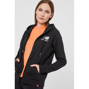 Hanorac cu fermoar si maneci raglan Essentials