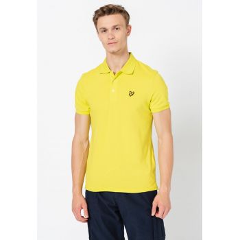 Tricou polo din material pique