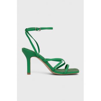 Answear Lab sandale culoarea verde ieftine