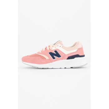 Pantofi sport cu garnituri din piele intoarsa 997