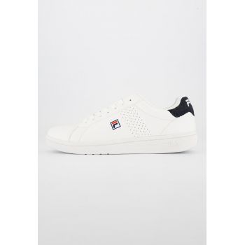 Pantofi sport de piele ecologica cu logo brodat Crosscourt 2