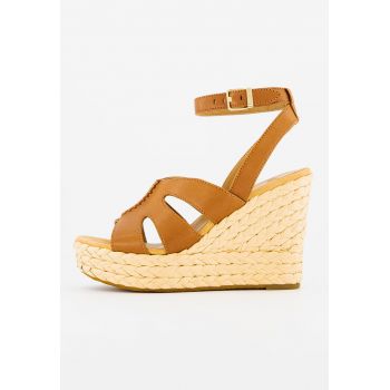 Sandale wedge de piele Careena Sandale wedge de piele Careena