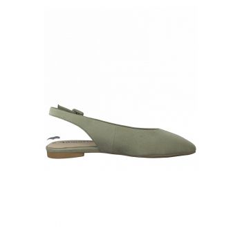Pantofi slingback de piele intoarsa sintetica cu varf ascutit1 Pantofi slingback de piele intoarsa sintetica cu varf ascutit1