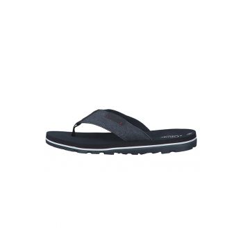 Papuci flip-flop din material textil