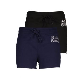 Set de pantaloni scurti sport cu talie ajustabila - 2 perechi