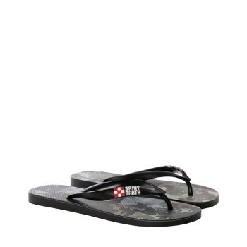 Man Flip Flops With Camouflage Patch 42/43